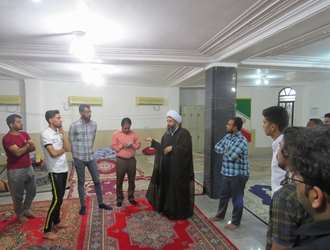  ریاست دانشکده علوم قرآنی بندرعباس در خوابگاه دانشجویی برادران حضور یافت 